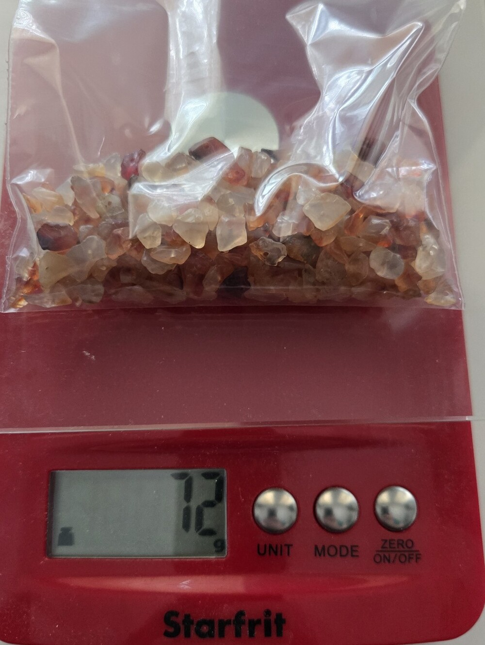 Gemstone Chip Bead Lot – Hematite, Carnelian, Unakite & Picture Jasper - Picture 9 of 9